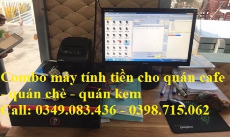 Lắp đặt máy tính tiền giá rẻ cho Quán Cafe, Quán Chè tại Kiên Giang 