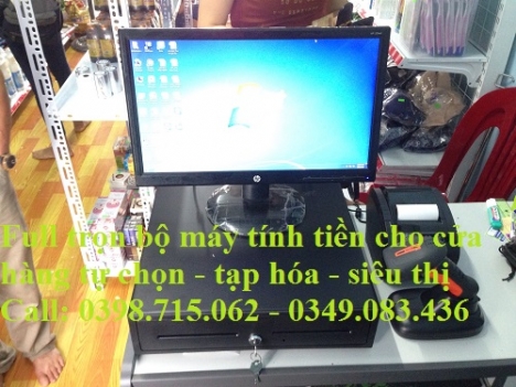 Lắp đặt máy tính tiền cho Shop Tự Chọn tại Kiên Giang 
