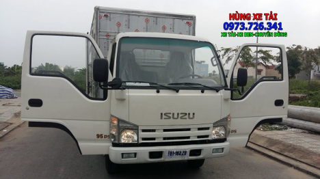 Xe tải ISUZU 3t49 thùng dài 4m4  hỗ trợ trả góp 85%.