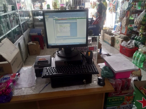 Máy tính tiền cảm ứng cho quán nhậu tại Tp.HCM-Kiên Giang-Cần Thơ 
