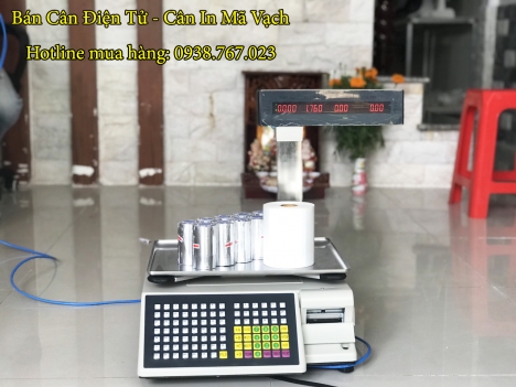 Bán cân điện tử in mã vạch cho cửa hàng thực phẩm tại Cần Thơ