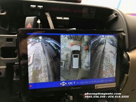 Camera 360 DCT cho xe Toyota 4Runner | Bản T2
