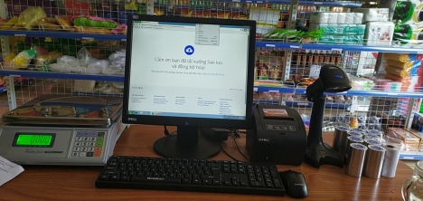 Máy tính tiền trọn bộ cho cửa hàng tiện lợi tại Kiên Giang-Cần Thơ-Tp.HCM giá rẻ
