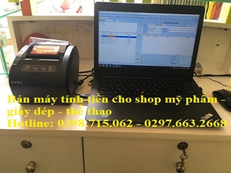 Chuyên bán máy tính tiền tại Kiên Giang cho Shop Mỹ Phẩm - Phụ Kiện giá rẻ 