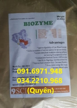 Biozyme-Enzyme tiêu hóa Hàn Quốc cho tôm cá nhanh lớn, giá sỉ