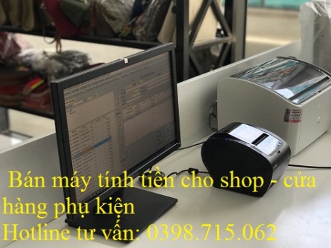 Trọn bộ máy tính tiền tại Kiên Giang giá rẻ cho Shop Mỹ Phẩm - Phụ Kiện 