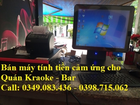  Lắp đặt tận nơi máy tính tiền cảm ứng cho Quán Karaoke tại Sóc Trăng 