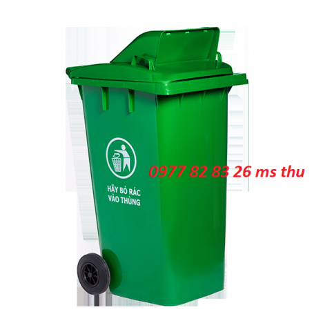 Thùng rác nhựa HDPE 120 lít, 240 lít cam kết giá rẻ nhất trên Toàn Quốc