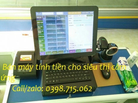 Nhận lắp đặt máy tính tiền cảm ứng cho Tiệm Bách Hóa - Siêu Thị tại Kiên Giang