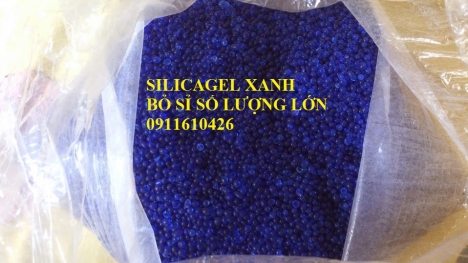 hạt hút ẩm silicagel xanh