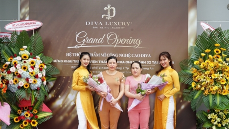 Mừng khai trương CN thứ 32 của Viện thẩm mỹ Diva tại Long An, nhiều ưu đãi đến khách hàng