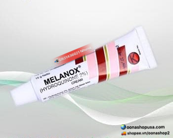 Kem Melanox Kem Hydroquinone 2% trị thâm nám tàn nhang và làm đều màu da