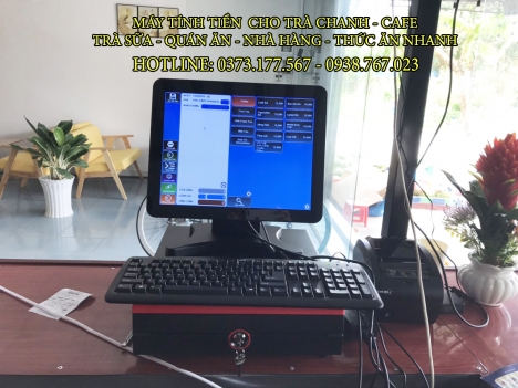 Bán trọn bộ máy tính tiền cho quán ăn tại Hà Nội