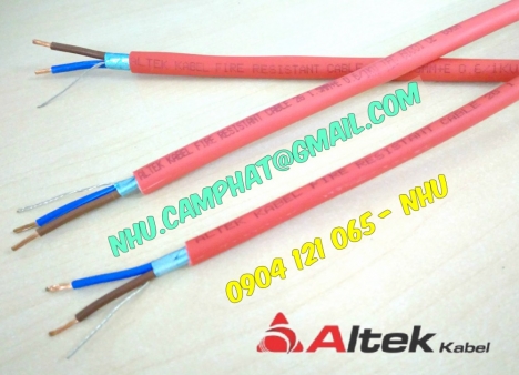 Cáp chống cháy hiệu altek kabel hàng chất lượng cao