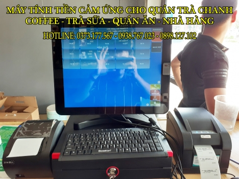 Bán trọn bộ máy tính tiền cho quán ăn tại Hà Nội