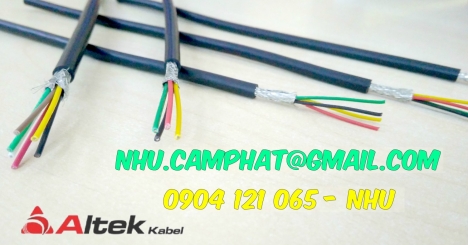 Sản phẩm cáp điều khiển nhập khẩu hiệu altek kabel