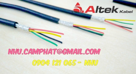 Sản phẩm cáp điều khiển nhập khẩu hiệu altek kabel