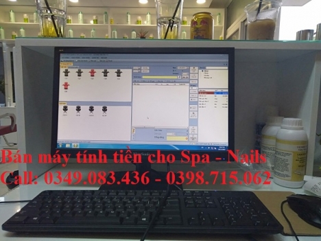 Tư vấn tận nơi máy tính tiền cho Spa - Nails tại Rạch Gía Kiên Giang 