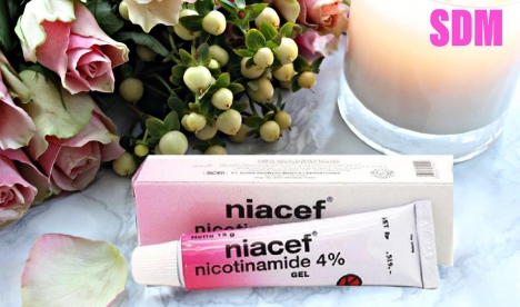 Gel Niacef 4% Gel Niacinamide 4% Gel Vitamin B3 4%
