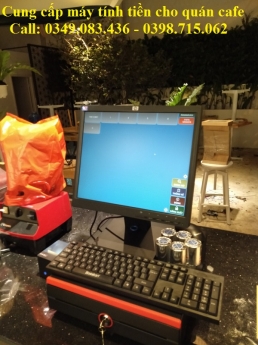 Cung cấp tận nơi máy tính tiền cho quán Cafe, quán Sinh Tố tại Rạch Gía Kiên Giang 