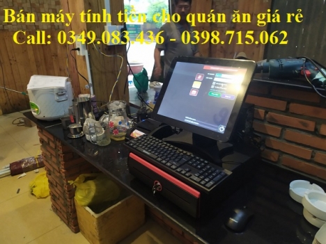 Cung cấp tận nơi máy tính tiền cho quán Ăn, quán Nhậu giá rẻ tại Kiên Giang 