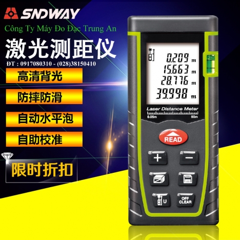Thước đo khoảng cách laser giá rẻ Sndway SW-M40