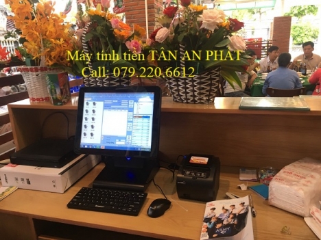 Máy tính tiền cảm ứng cho quán ăn, nhà hàng tại Kiên Lương, Kiên Giang