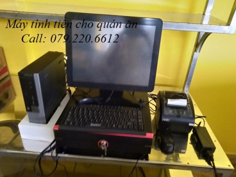 Máy tính tiền cảm ứng cho quán ăn, nhà hàng tại Kiên Lương, Kiên Giang