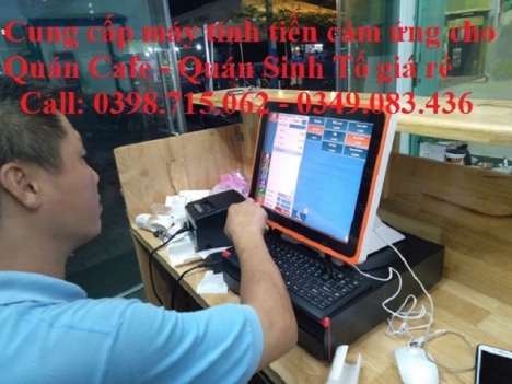 Cung cấp máy tính tiền cảm ứng cho quán Cafe tại Trà Vinh giá rẻ 