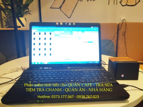 Bán máy tính tiền cho quán café sân vườn - Bida tại Vĩnh Long