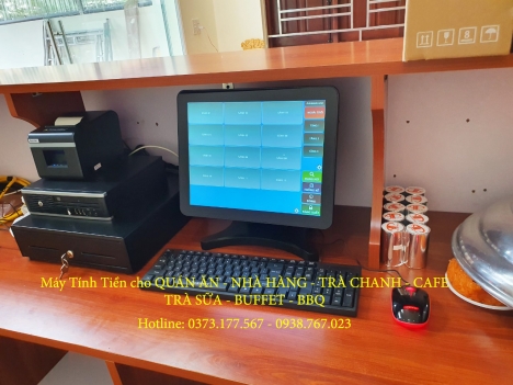 Bán máy tính tiền giá rẻ cho quán Café tại Cần Thơ
