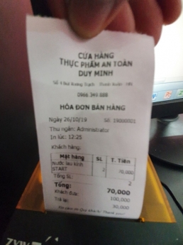 Trọn bộ máy tính tiền có cân in tem cho cửa hàng thực phẩm sạch tại Hà Nội