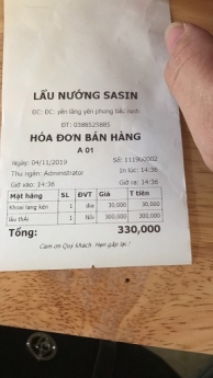 Máy Pos cảm ứng tính tiền giá rẻ cho quán nhậu tại Bắc Giang
