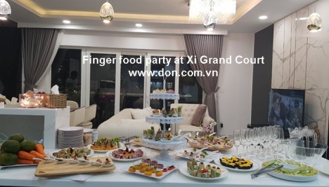 Nhận đặt tiệc buffet, tea break, finger food, cocktail, set menu cho các sự kiện công ty và gia đình
