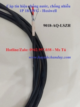 9018-AQ-LSZH - Cáp tín hiệu chống nước 1P 18AWG - Hosiwell Cable