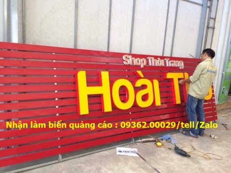 Siêu ấn tượng với biển quảng cáo bằng mica Đài Loan tuyệt đẹp