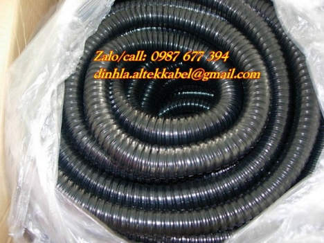 Phân phối ống ruột gà- Ống thép luồn dây điện bọc nhựa PVC nhập khẩu