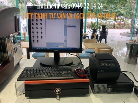 Máy tính tiền cho quán trà sữa tại Trà Vinh giá rẻ