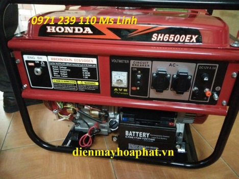 Máy phát điện Honda 6kw SH6500EX giá tốt nhất thị trường