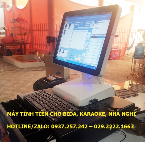 Máy tính tiền giờ cho bida, karaoke, nhà nghỉ, khách sạn tại Bắc Giang