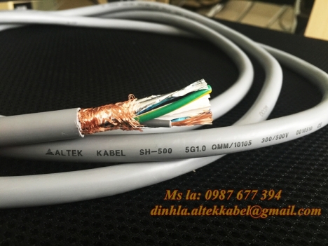 Có sẵn cáp điều khiển 5 lõi- Cáp điều khiển Altek Kabel giá tốt nhất thị trường