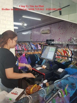 Trọn bộ máy tính tiền cảm ứng cho Cửa Hàng Thời Trang giá rẻ tại Kiên Giang 