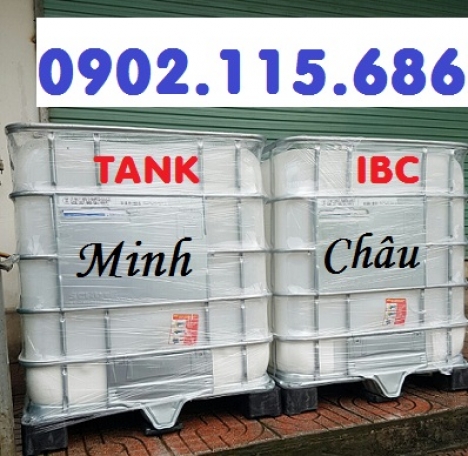 Tank IBC, tank đựng nước công trình, tank nuôi cá, tank đựng hóa chất, tank đựng dầu, tank nước 1000