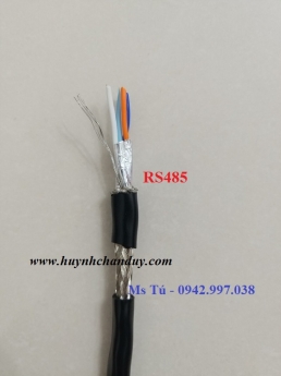 Cáp tín hiệu RS485 24AWG vặn xoắn, chống nhiễu - Hosiwell Cable, xuất xứ Thái Lan