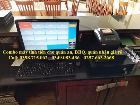Cung cấp máy tính tiền giá rẻ cho quán ăn, quán nhậu tại Kiên Giang