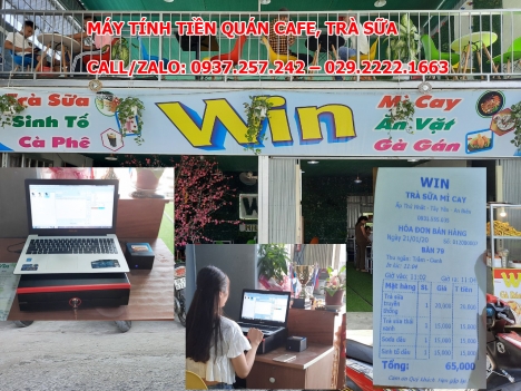 Bán Máy tính tiền giá rẻ cho quán cafe tại Long Xuyên