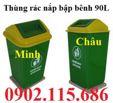 Thùng rác nhựa, thùng rác công cộng, thùng rác ngoài trời, thùng rác có bánh xe,