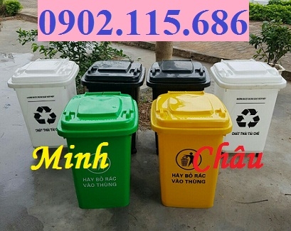 Thùng rác nhựa, thùng rác công cộng, thùng rác ngoài trời, thùng rác có bánh xe,
