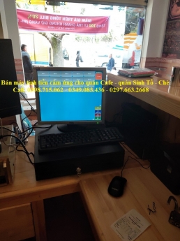 Cung cấp máy tính tiền trọn bộ cho quán Cafe, quán Sinh Tố tại Kiên Giang