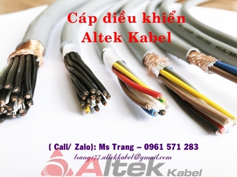 Cáp điều khiển lọc nhiễu RVVP Altek Kabel, giá ưu đãi